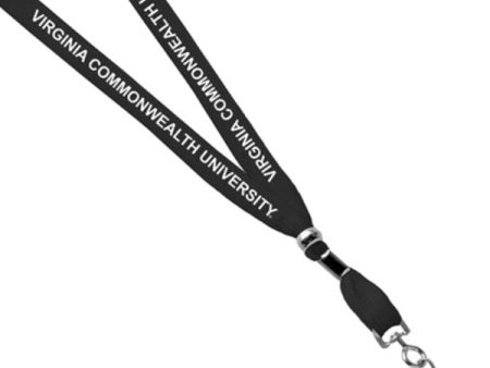 VCU lanyard black and white Supply