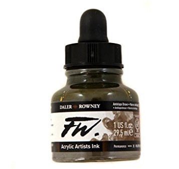 FW ACRYLIC INK 1OZ ANTILOPE BROWN Discount