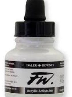 FW ACRYLIC INK 1OZ WHITE Online Hot Sale