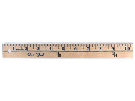 Wooden yardstick Online now