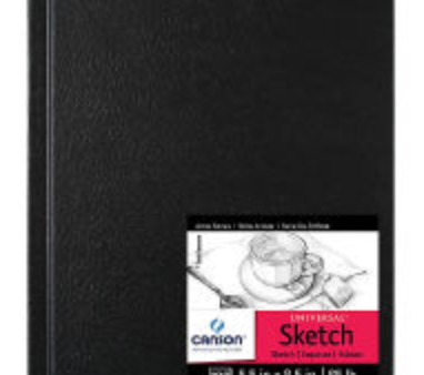 Canson Basic Sketchbook BLK 5.5X8.5 216PG For Sale