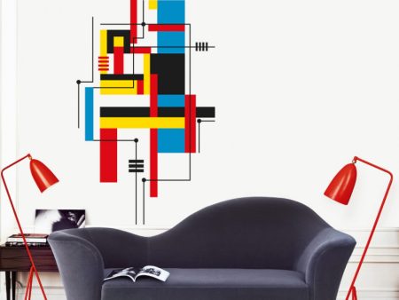 MV544 Bahaus - Myvinilo creative wall design Hot on Sale