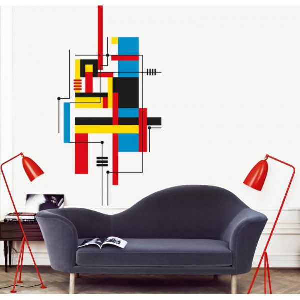 MV544 Bahaus - Myvinilo creative wall design Hot on Sale