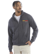 VCUarts Full-zip hooded sweatshirt CHARCOAL XL Cheap