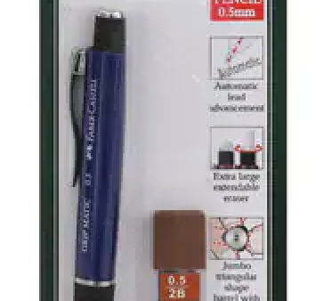 Faber Castell mechanical pencil 0.5mm + Lead BC 2PK Online Sale