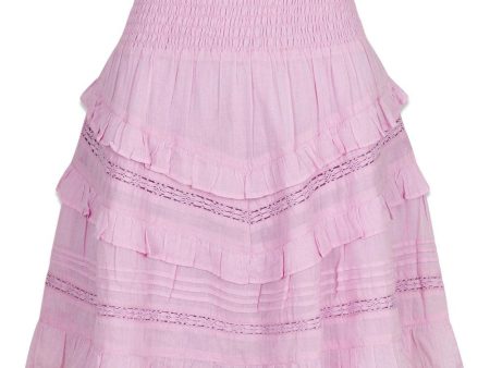 Donna S Voile Skirt - Rose Fashion