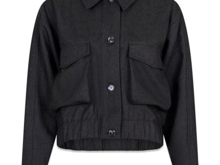 Tink Structure Jacket - Black Online now