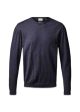 Turin Pullover O Neck - Dark Navy Mel Supply