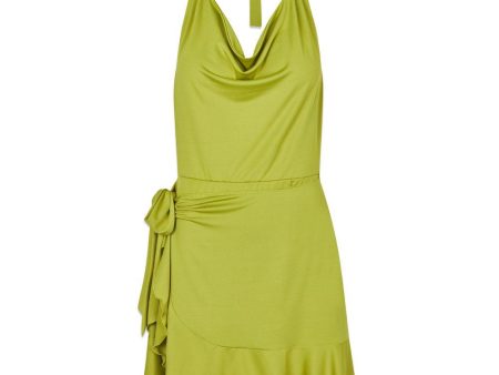 JosefineMD flowy dress - Golden Lime Online Sale