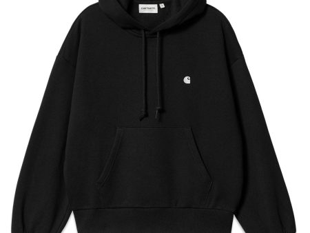 W Hooded Casey Sweatshirt - Black   Silver Supply