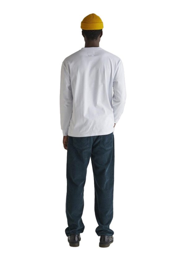 Hanes Base L S Tee - White Online Hot Sale