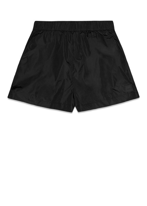 Shorts W Wide - Black For Cheap