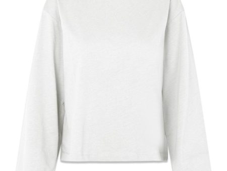 HellenMD LS t-shirt - Soft White on Sale