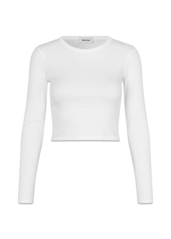 IgorMD LS crop top - Off White Online now