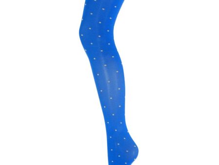 Dot pantyhose - Princess Blue Online Hot Sale