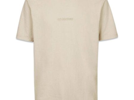 Logo Tee - Beige Cheap