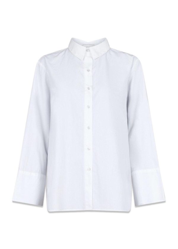 Dita C Poplin Shirt - White Online