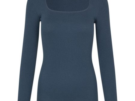 ToxieMD LS top - Midnight Blue Sale