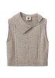 Verbier Drape Vest - Linen For Discount