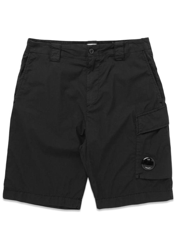 Bermuda - Cargo 50 Fili Stretch - Black Online now