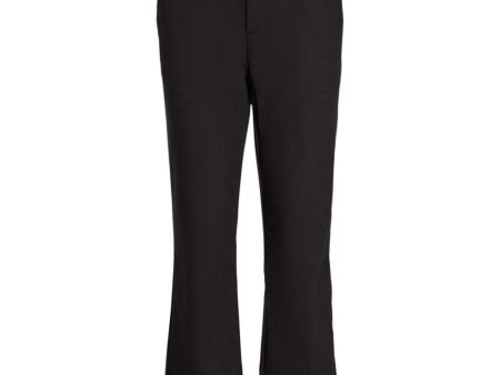 Alice cropped flare pant - Black Hot on Sale