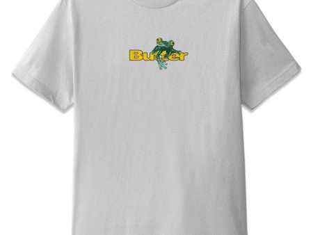 Tree Frog Logo Tee - Cement Hot on Sale