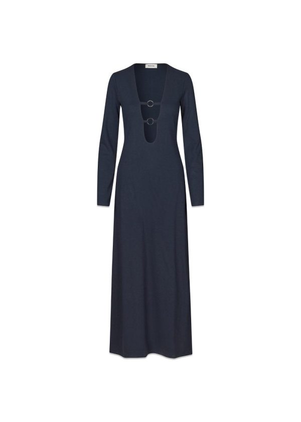 JosefineMD long dress - Baritone Blue Cheap