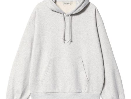 W  Hooded Casey Sweatshirt - Ash Heather Silver on Sale