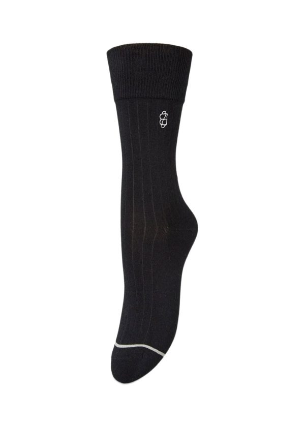 Logo Cotta Sock - Black Supply