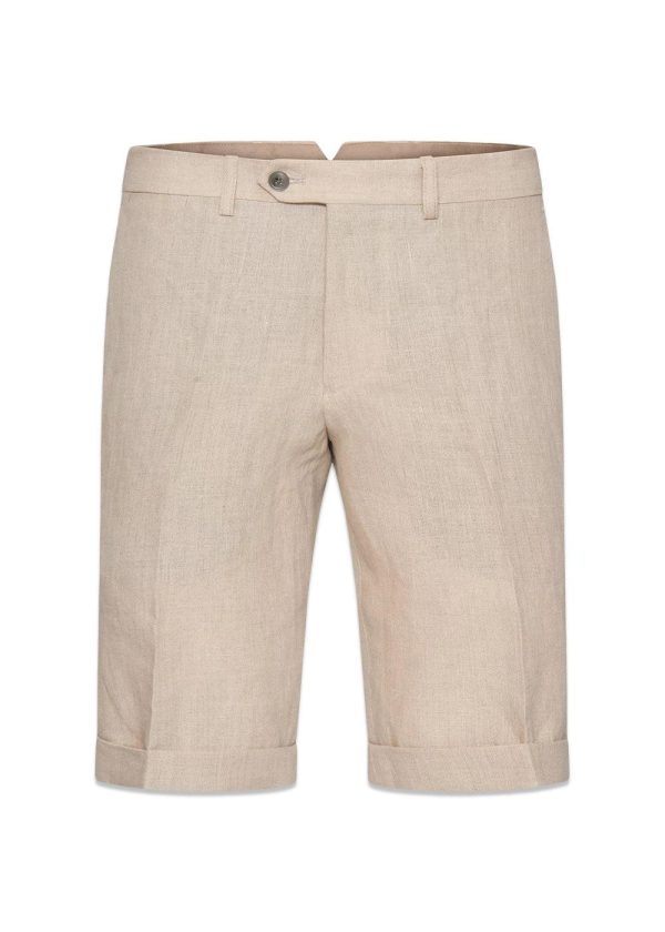 Declan Shorts - Natural Beige For Cheap