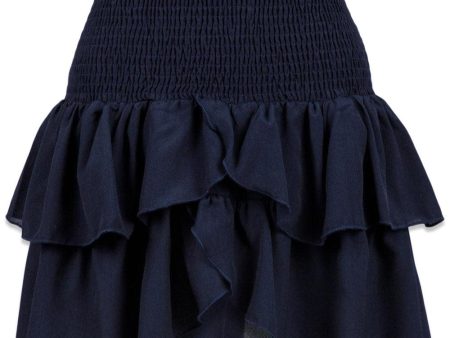 Carin R Skirt - Navy For Cheap