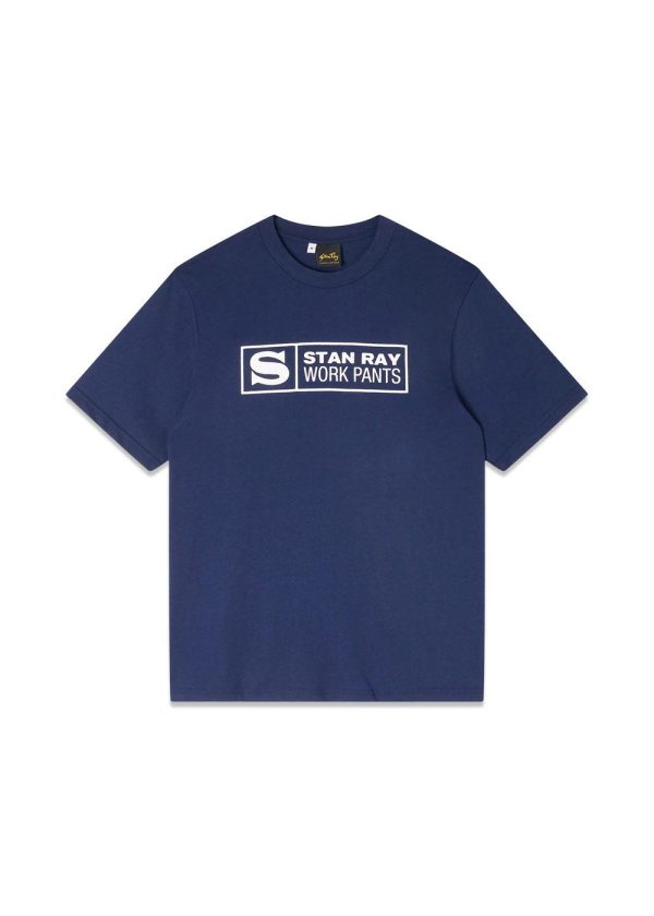 WORK PANTS TEE - Navy Hot on Sale