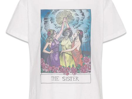 The Sister T-shirt - The Sister Tarot Art Print For Cheap