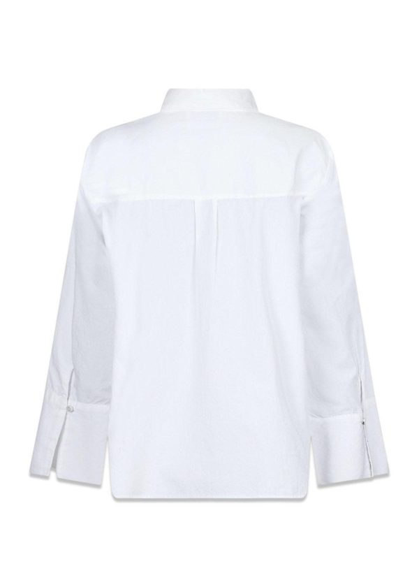 Dita C Poplin Shirt - White Online