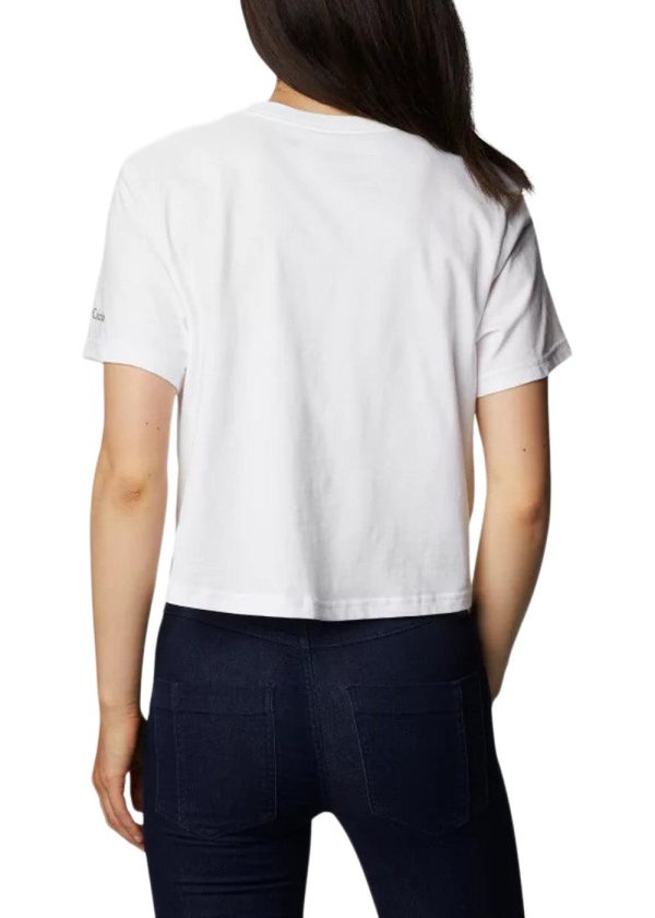 North Cascades™ Cropped Tee - White Online Hot Sale