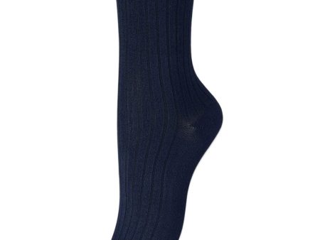 Elva Solid Sock - Night Sky For Cheap