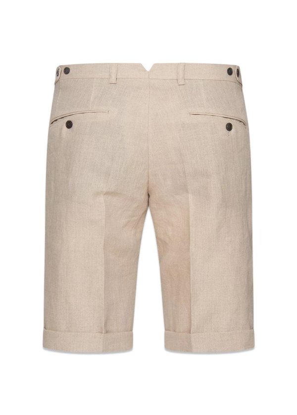 Declan Shorts - Natural Beige For Cheap