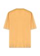 Marni Logo Organic cotton jersey - Tangerine For Sale