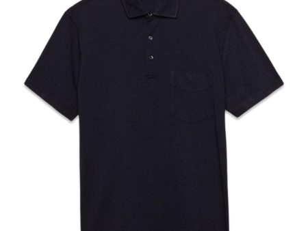 Polo Mod. AY78 - Navy For Discount