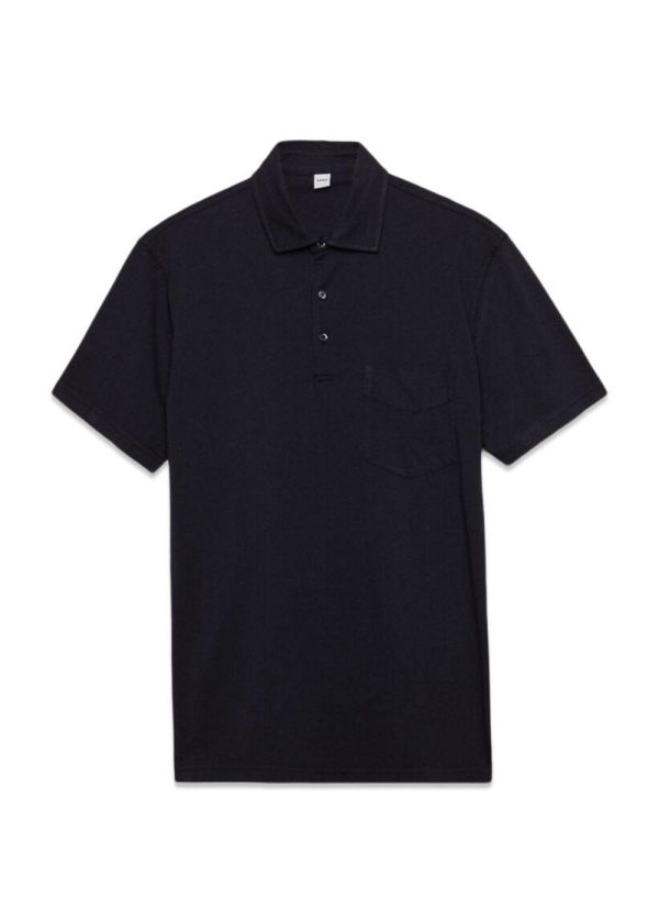 Polo Mod. AY78 - Navy For Discount