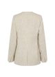 HaleyMD blazer - Summer Sand Melange Online now