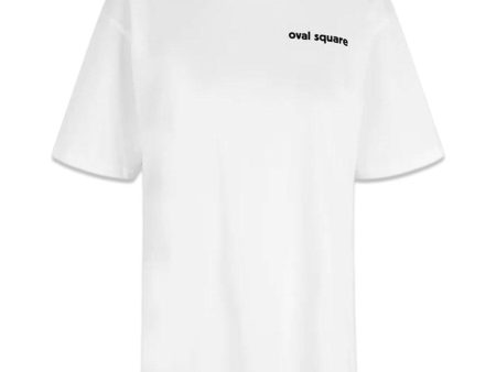 Oval SS Tee - White Online Hot Sale