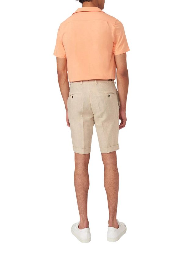 Declan Shorts - Natural Beige For Cheap