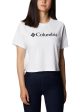 North Cascades™ Cropped Tee - White Online Hot Sale