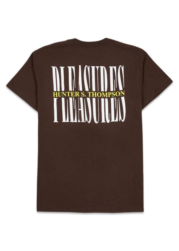 no smoking t-shirt - Brown Cheap