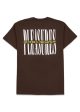 no smoking t-shirt - Brown Cheap