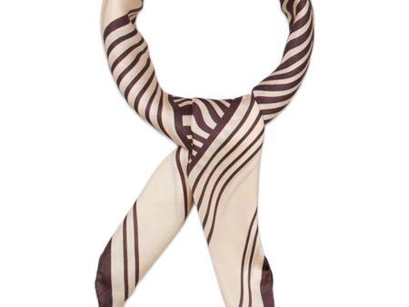 Annie Sia Scarf - Hot Fudge Brown Cheap