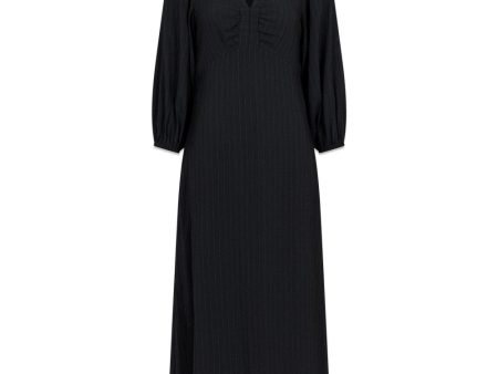 Ilma Solid Dress - Black For Sale