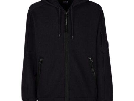 Sweatshirts-Hooded Open - Black For Cheap