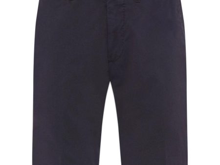 Declan Shorts - Navy Sea Blue Hot on Sale